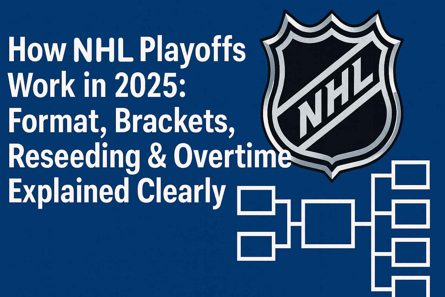 How NHL Playoffs Work in 2025- Format, Brackets, Reseeding & Overtime Explained Clearly
