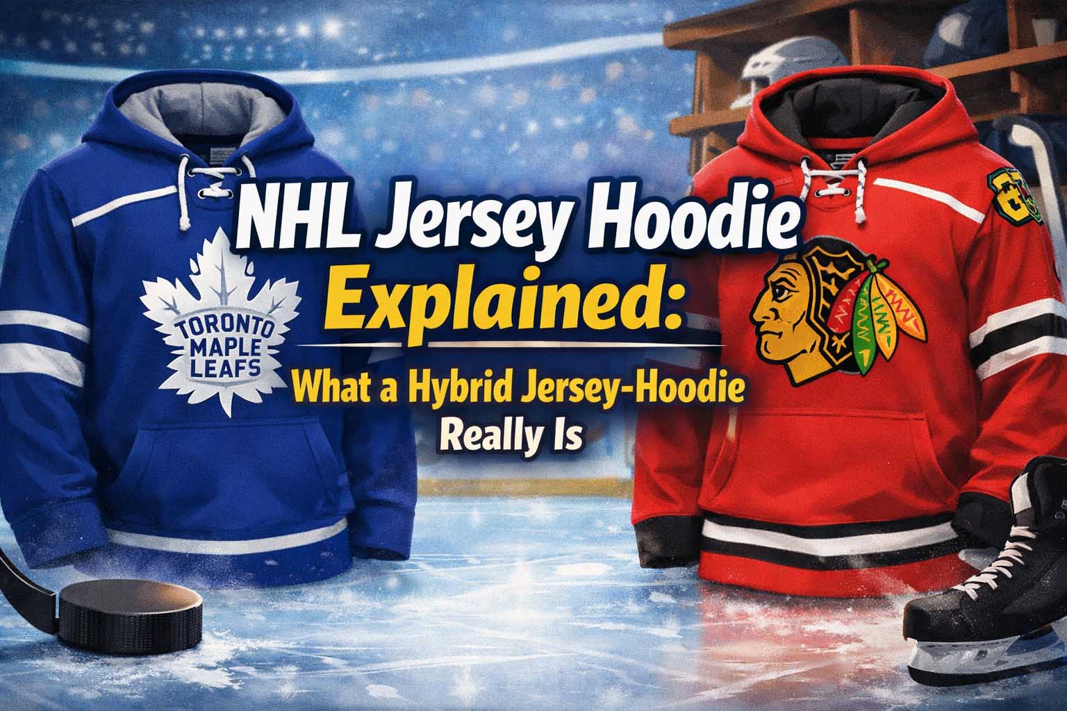 NHL Jersey Hoodie Explained- What a Hybrid Jersey-Hoodie Really Is