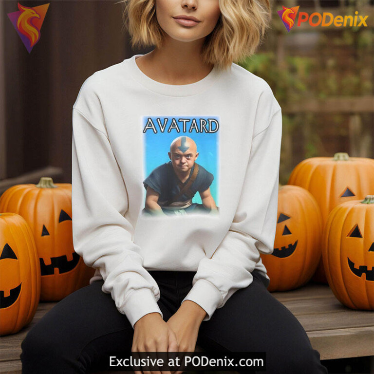 Avatard Shirt Satirical Cartoon Inspired Graphic With Internet Meme Humor - 2