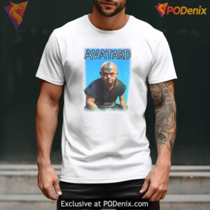 Avatard Shirt Satirical Cartoon Inspired Graphic With Internet Meme Humor - 3