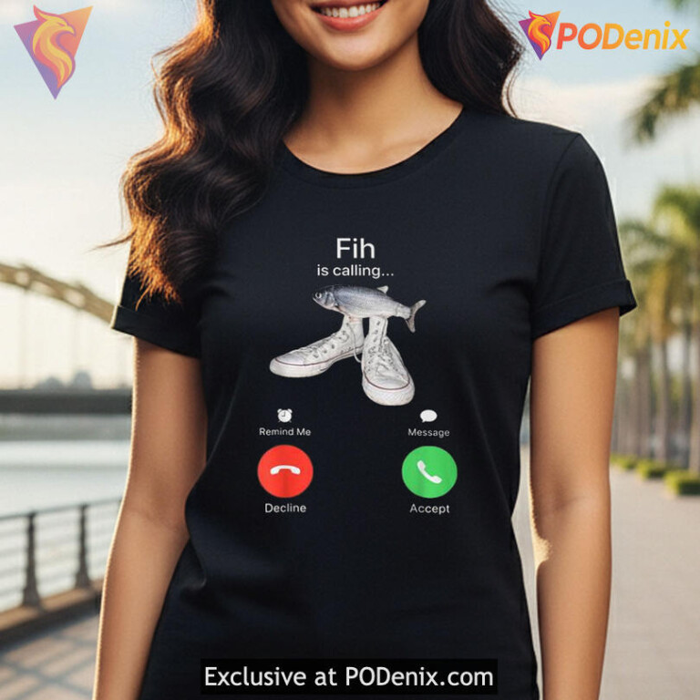 Casual Lifestyle Slogan Tee With Laid Back Tone Fih Shirt Minimal Humor