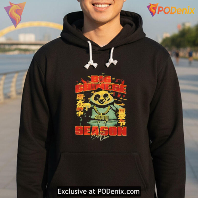 Cold Ones Panda Parody Shirt Styled With Big Chinese Season Internet Meme - 2