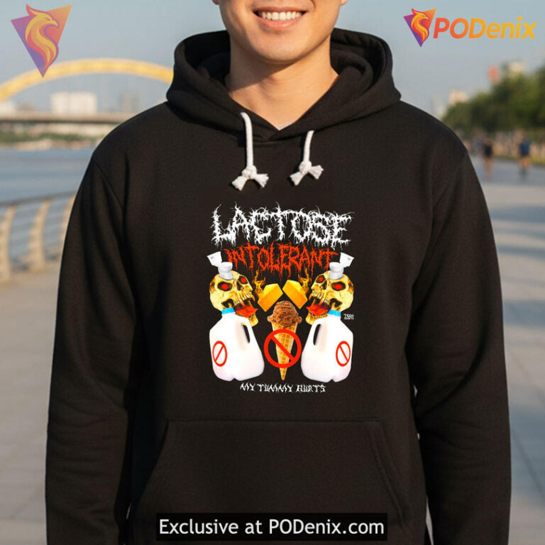 Dairy Joke Parody Graphic Tee With Absurd Confidence Lactose Tolerant Shirt Humor - 3