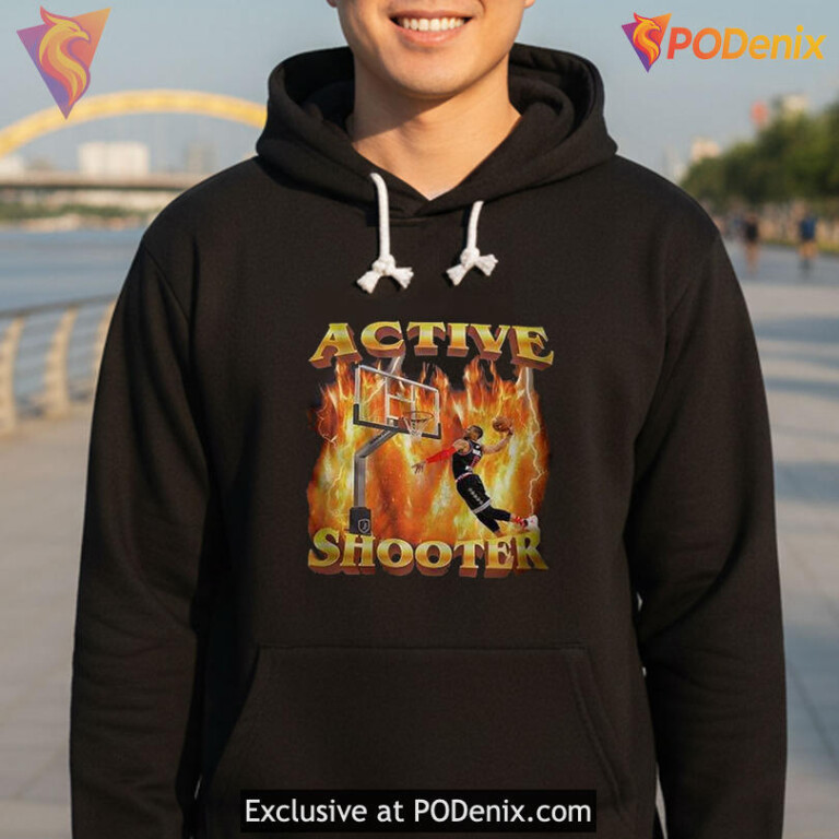 Dark Satire Statement Tee Designed For Edgy Commentary Active Shooter Shirt Concept - 2