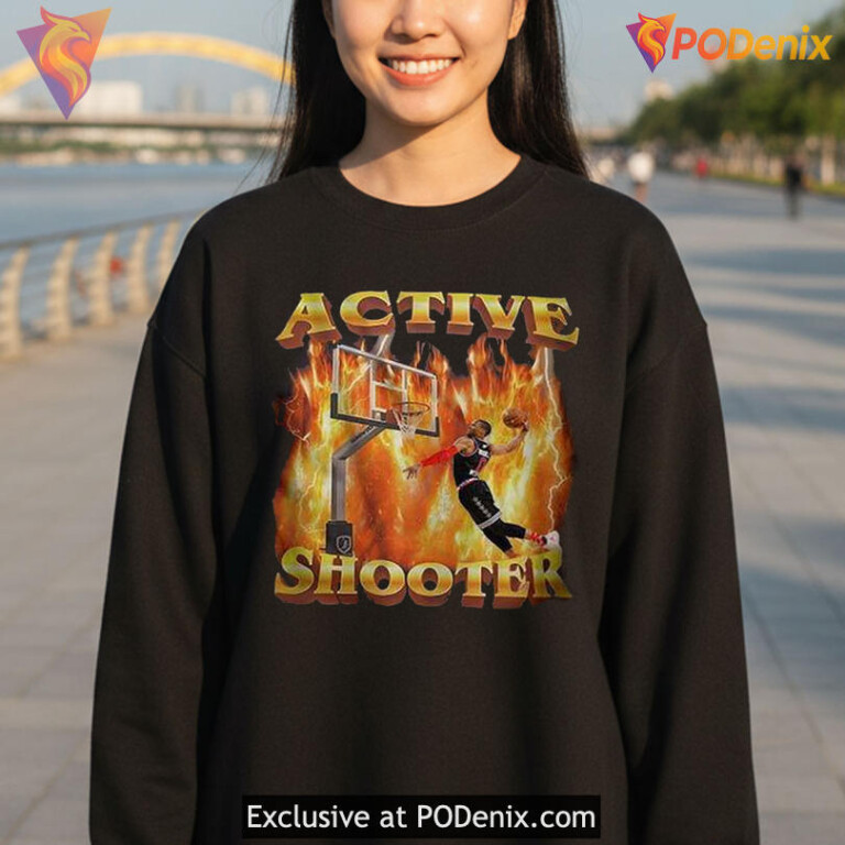 Dark Satire Statement Tee Designed For Edgy Commentary Active Shooter Shirt Concept - 3