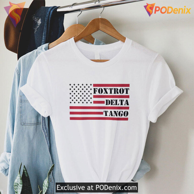 Foxtrot Delta Tango Tactical Graphic Tee With Phonetic Alphabet Design - 1