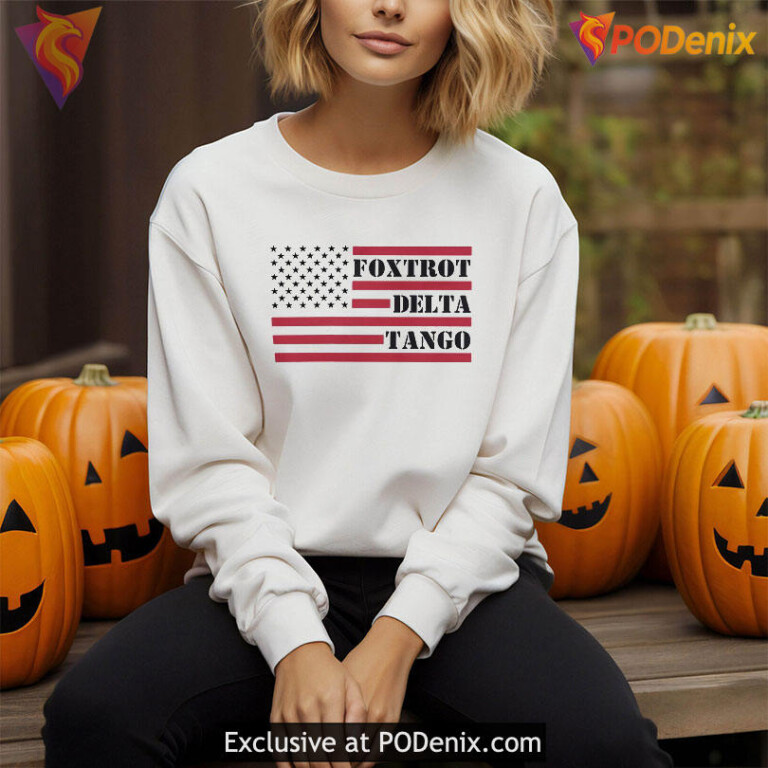Foxtrot Delta Tango Tactical Graphic Tee With Phonetic Alphabet Design - 3