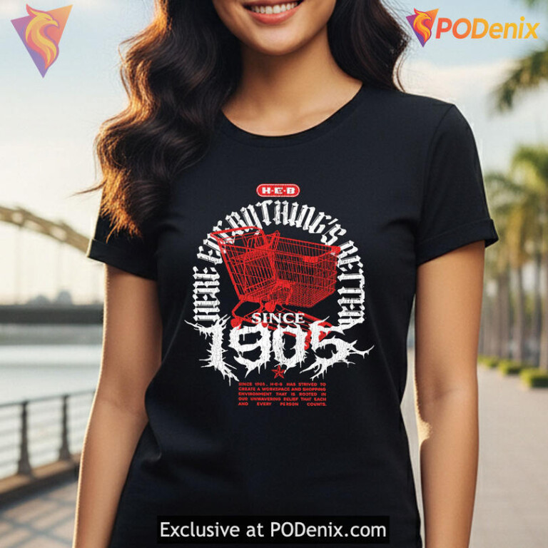 Grocery Parody Band Tee With Metal Aesthetic Heb Heavy Metal Shirts Humor Design - 2