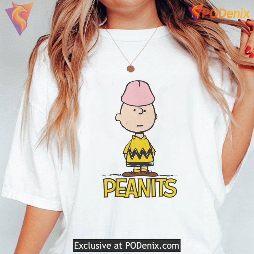 Peanits Shirt Vintage Cartoon Shirt Inspired By Classic Comic Style