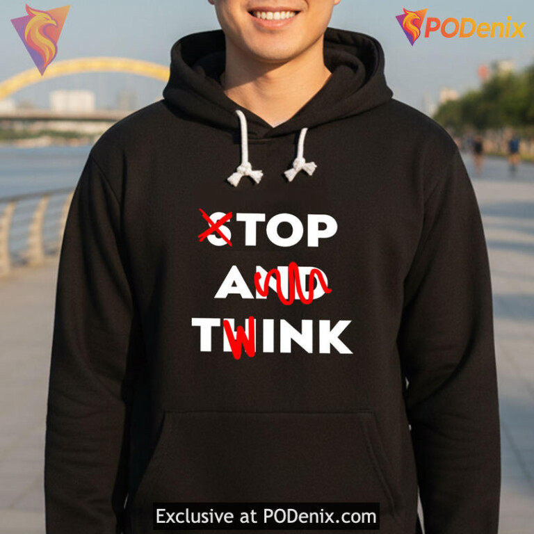 Provocative Meme Slogan Tee Designed With Top A Twink Shirt Phrase - 1