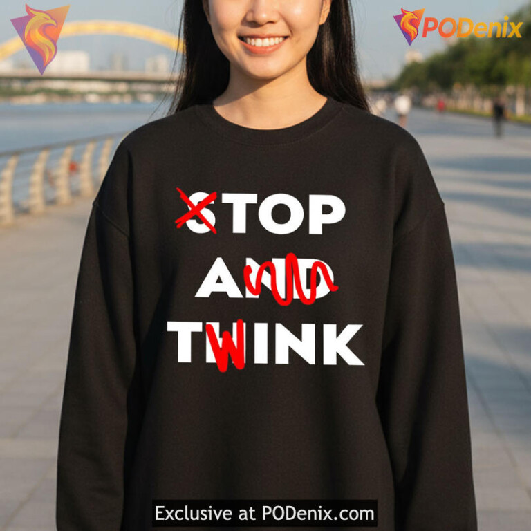 Provocative Meme Slogan Tee Designed With Top A Twink Shirt Phrase - 3
