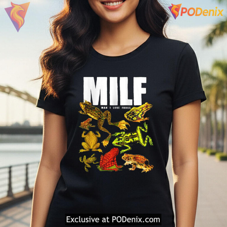 Wholesome Absurd Animal Meme Tee With Playful Tone Man I Love Frogs Graphic Shirt - 1