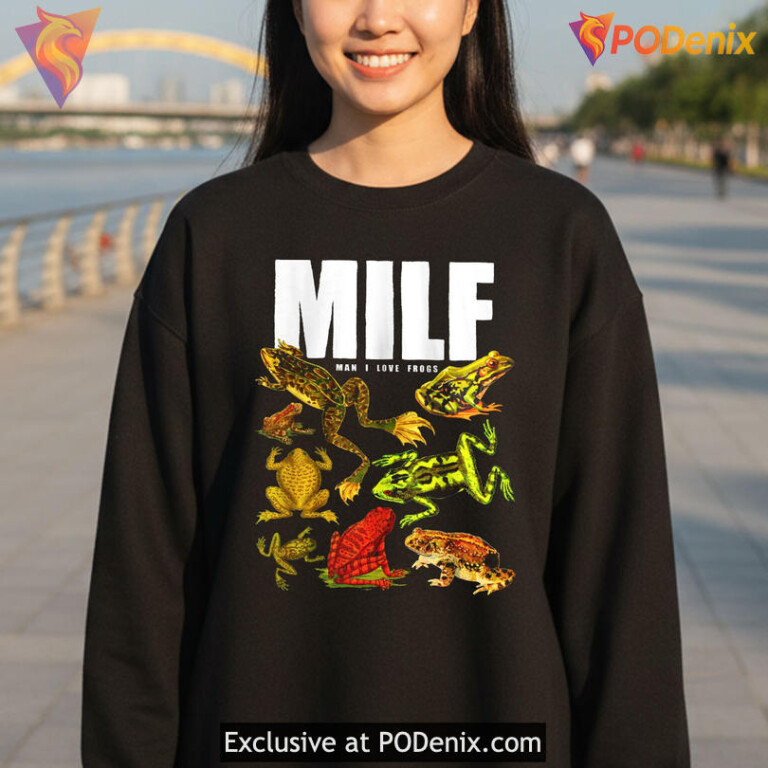 Wholesome Absurd Animal Meme Tee With Playful Tone Man I Love Frogs Graphic Shirt - 3