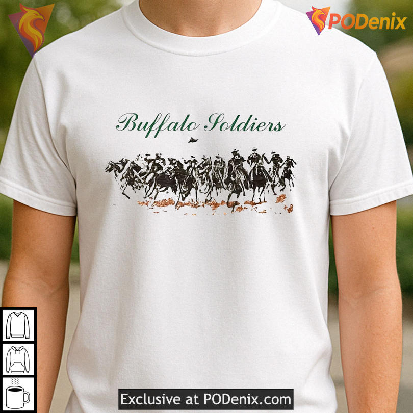 Music Tribute Graphic Beyonce Buffalo Soldiers Shirt Bold Pop Culture Tee