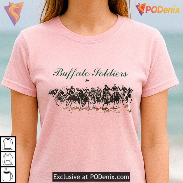 Music Tribute Graphic Beyonce Buffalo Soldiers Shirt Bold Pop Culture Tee - 1