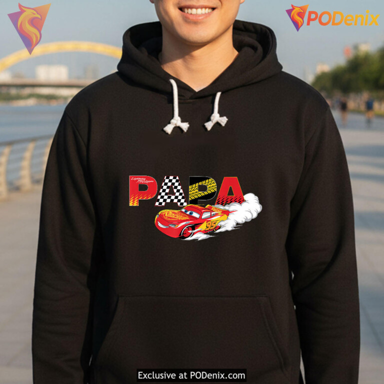 Cars Papa Birthday Gift Fathers Day Shirt For Pixars Cars Fans - 2