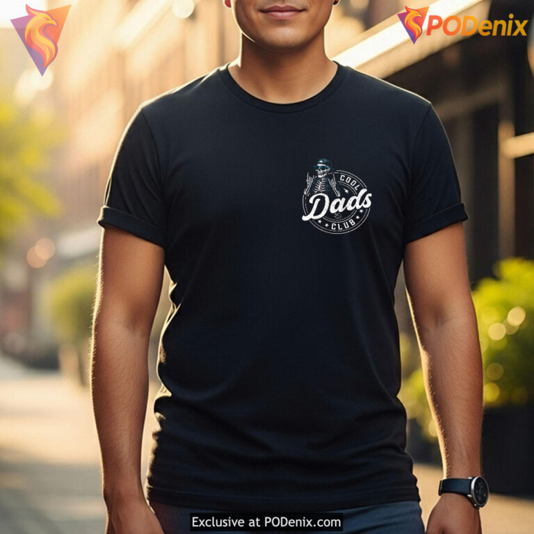 Cool Dads Club Funny Fathers Day Shirts Gift For Dad - 1