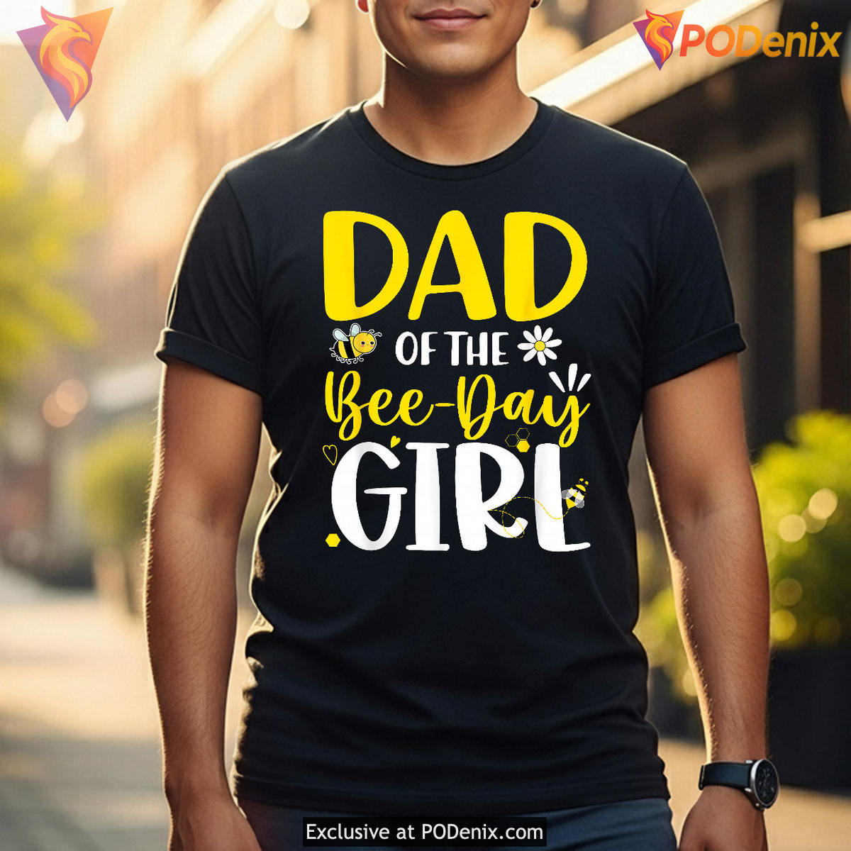Dad Of Bee Day Girl Family Fathers Day Matching Shirts