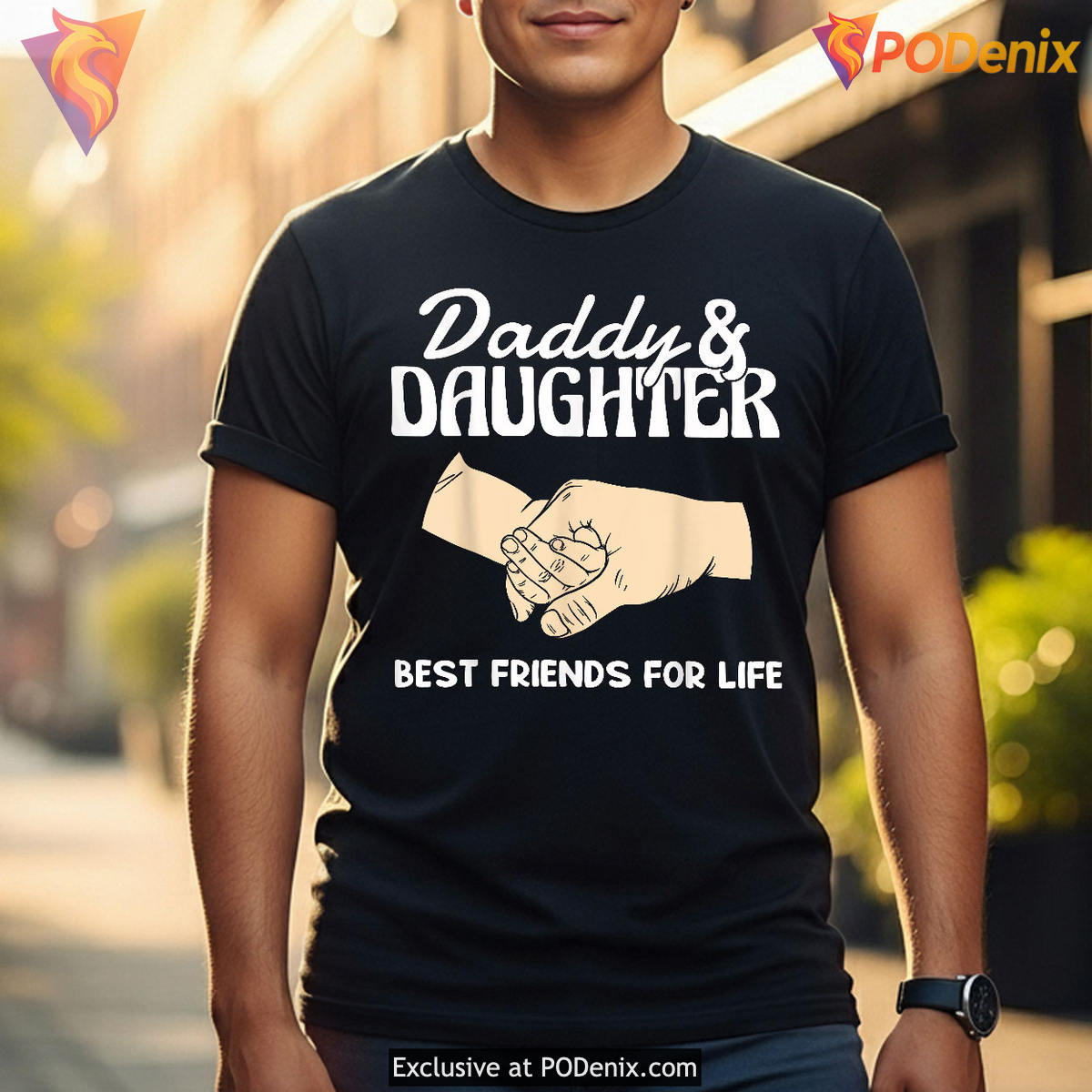 Daddy And Daughter Best Friends Daughter Fathers Day Shirt