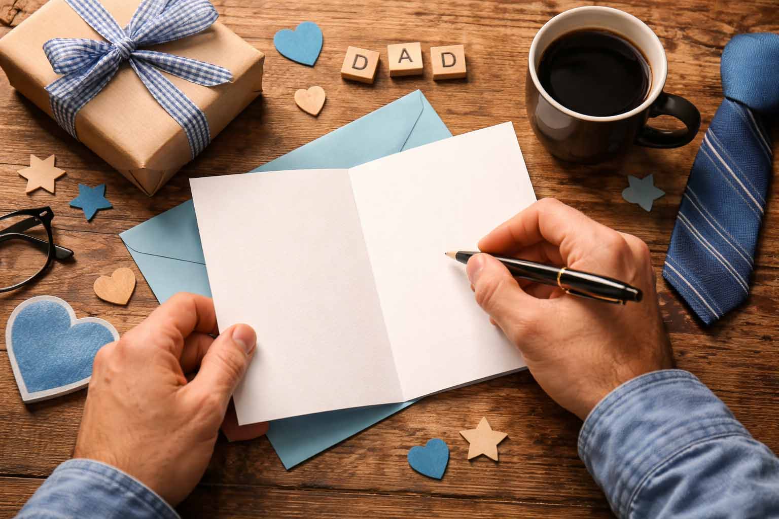 writing fathers day card message