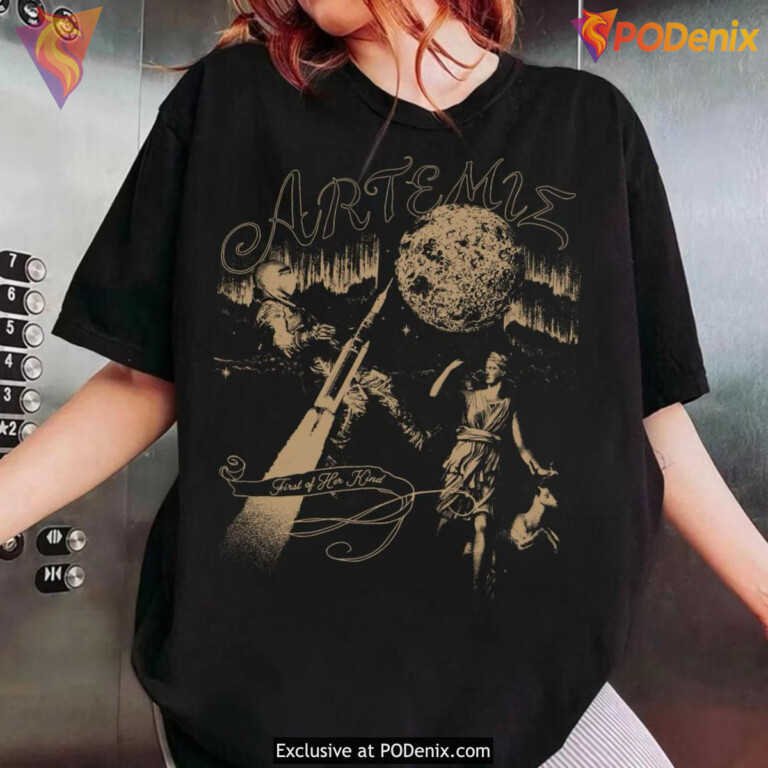Artemis II First Of Her Kind 2026 Rocket Launch Shirt Astronomy Fan Gift
