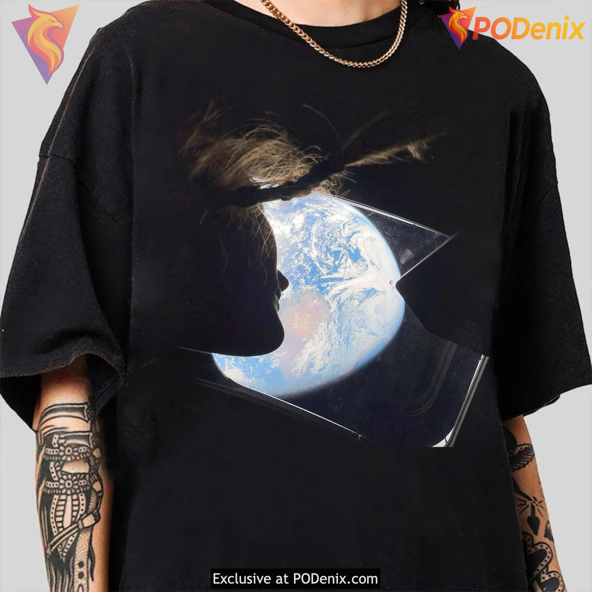 Artemis Orion Earth Photo Shirt Christina Koch Space Mission Gift