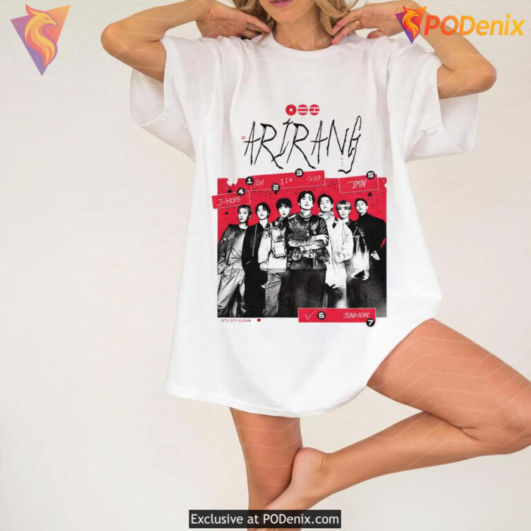 Bangtan Comeback BTS Arirang Shirt 2026 Is Back Graphic Army Tour Merch Gift