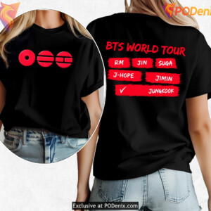 Bangtan Comeback World Tour Concert Shirt 2026 Army Kpop Fan Gift Merch Gear
