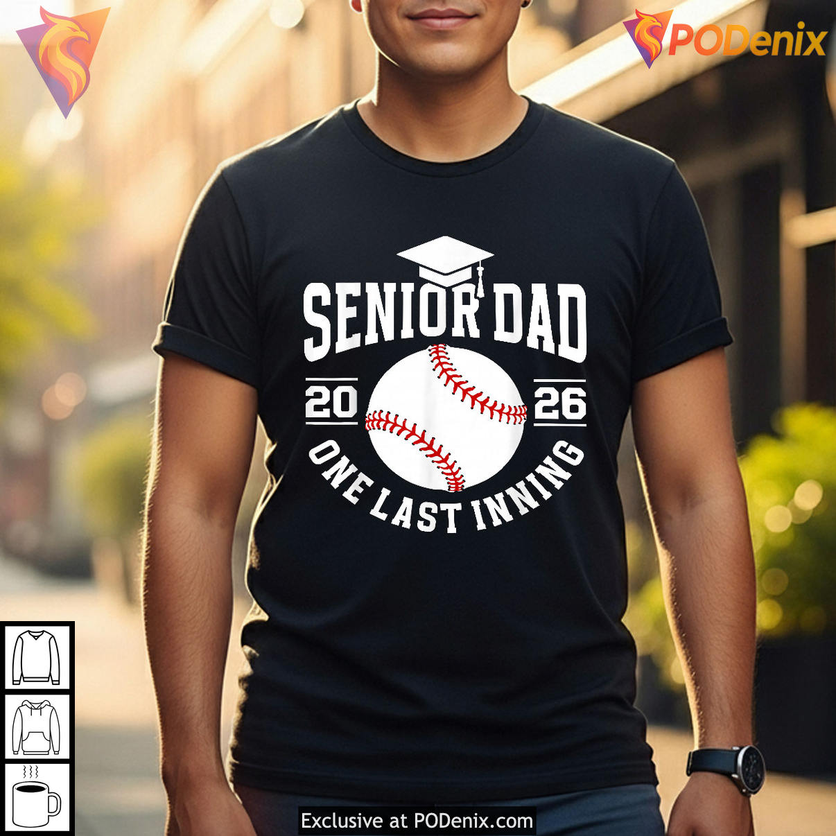 Baseball Senior Dad Last Inning Shirt 2026 Father Graduation Sports Fan Apparel