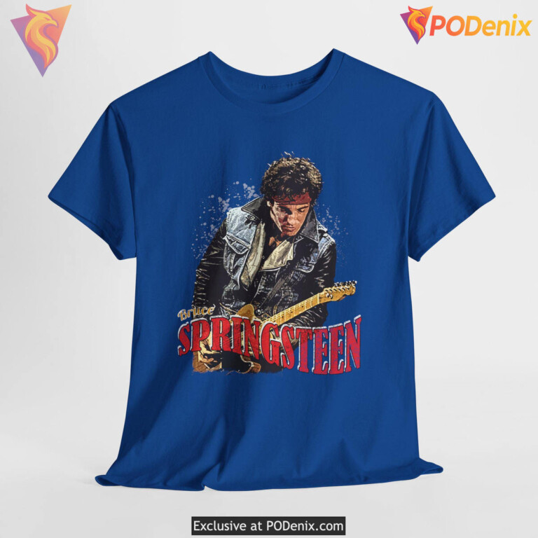 Bruce Springsteen The Boss Shirt 2026 Vintage Rock Band Classic Tour Fan Gear