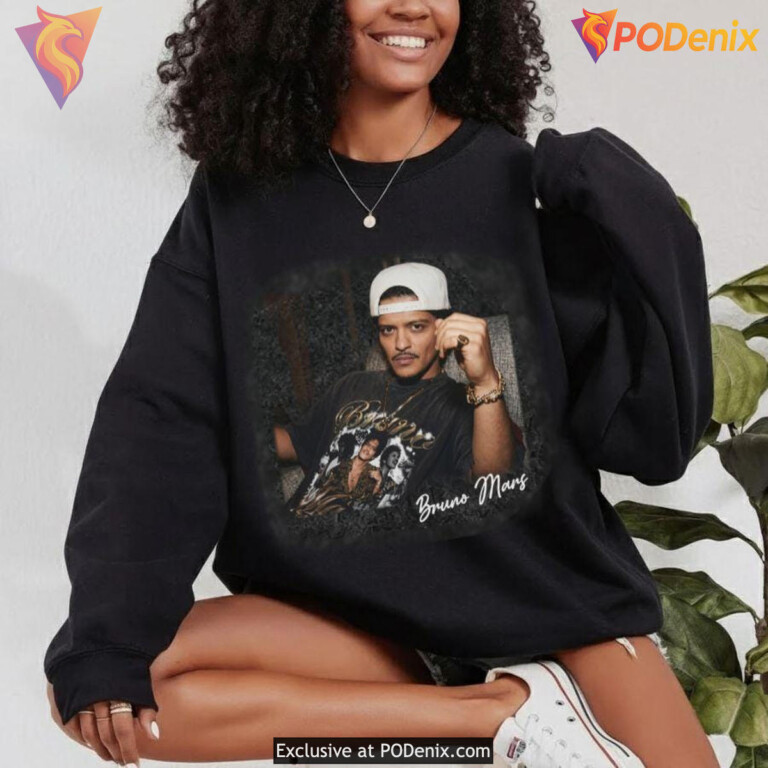 Bruno Mars Halftime Show Shirt 2026 Vintage Wash Concert Fan Retro Graphic Gear