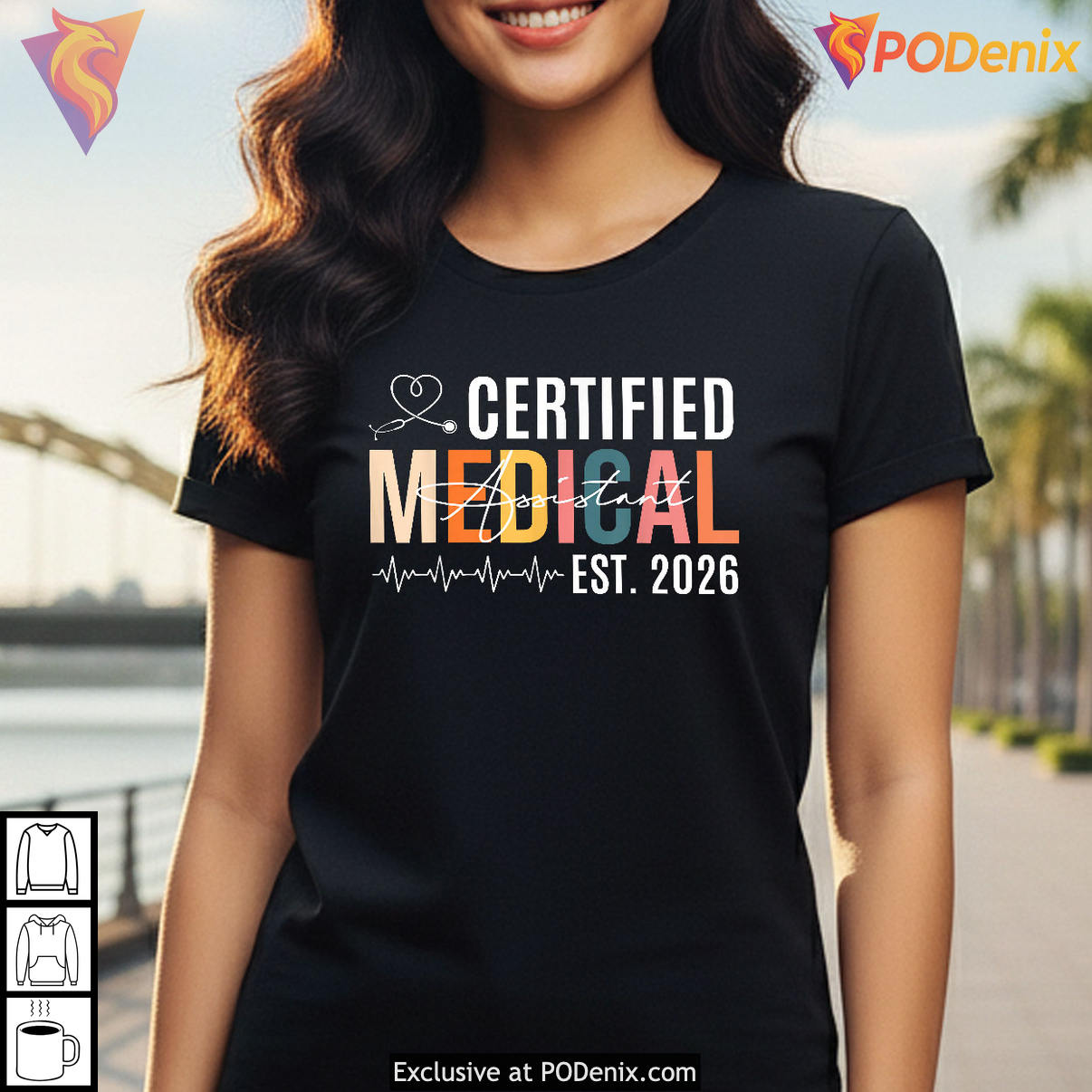 CMA Certified Medical Assistant Shirt 2026 Senior Graduation Est Fan Apparel