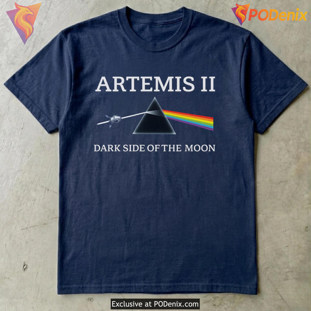 Dark Side Of The Moon Artemis Shirt Future Space Mission Gift