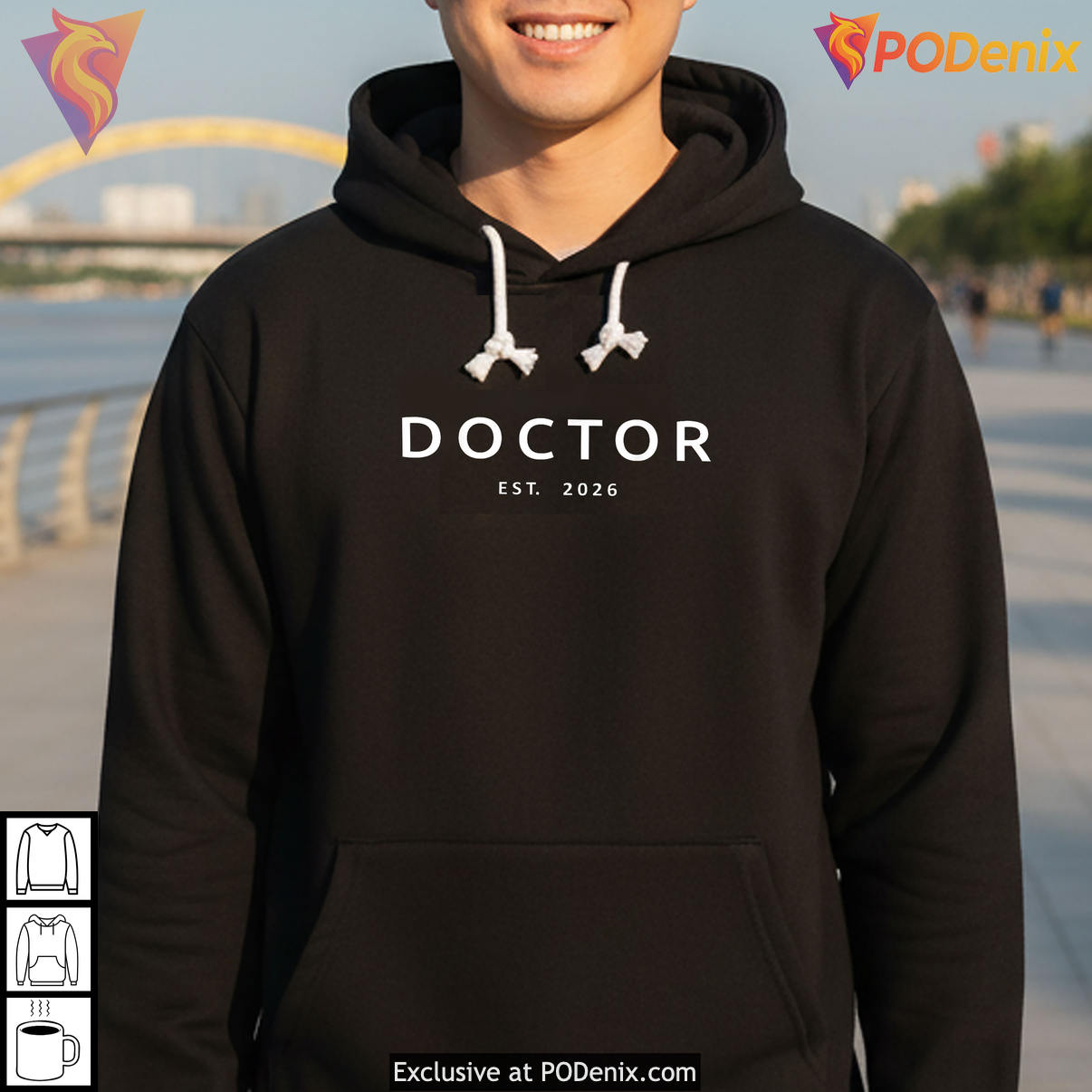 Doctor Est Medical School Graduation Shirt 2026 Graduate Student Fan Apparel