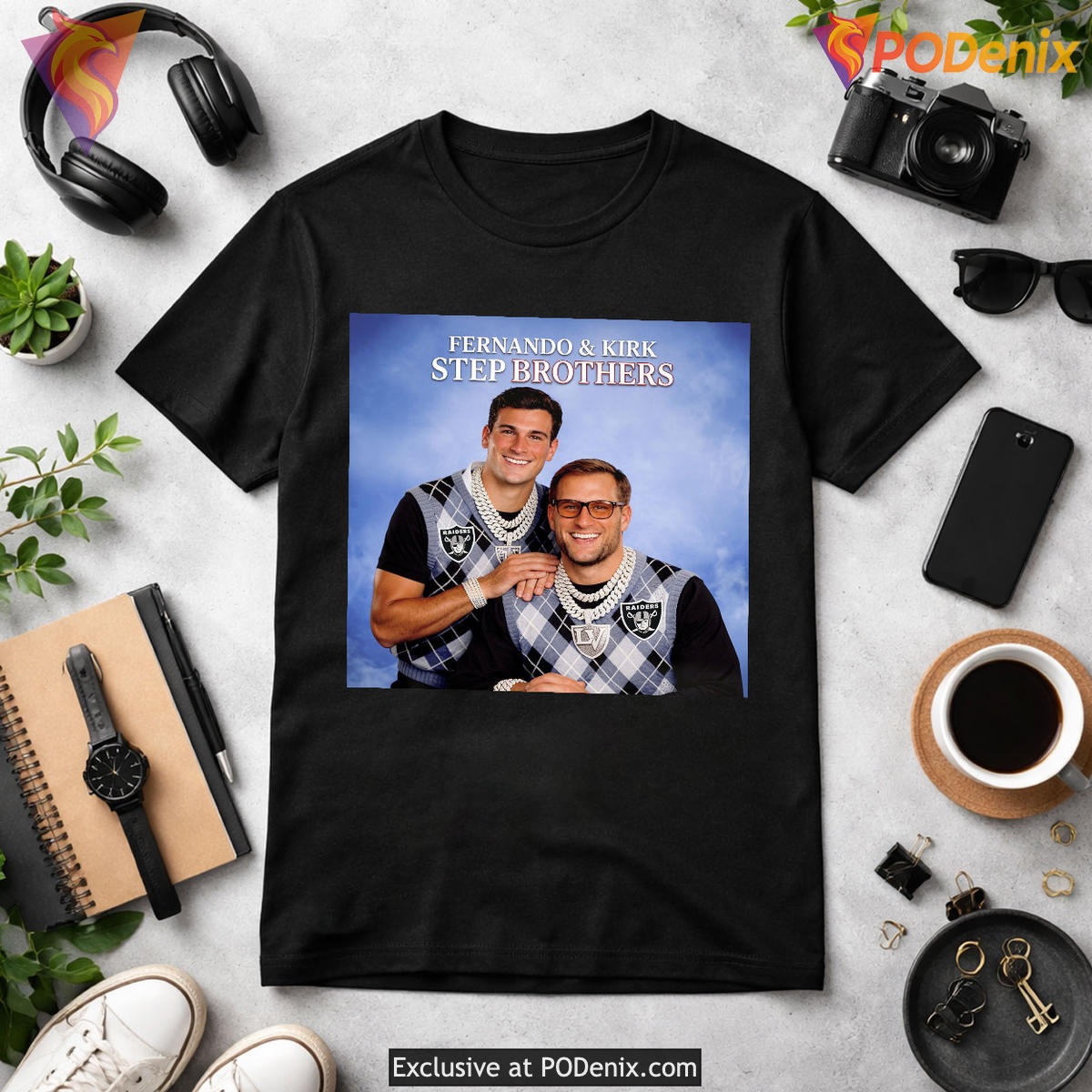 Fernando & Kirk Las Vegas Raiders 2026 NFL Football Fantasy Football Fans T-Shirt Fernando & Kirk Las Vegas Raiders 2026 NFL Football Fantasy Football Fans T-Shirt