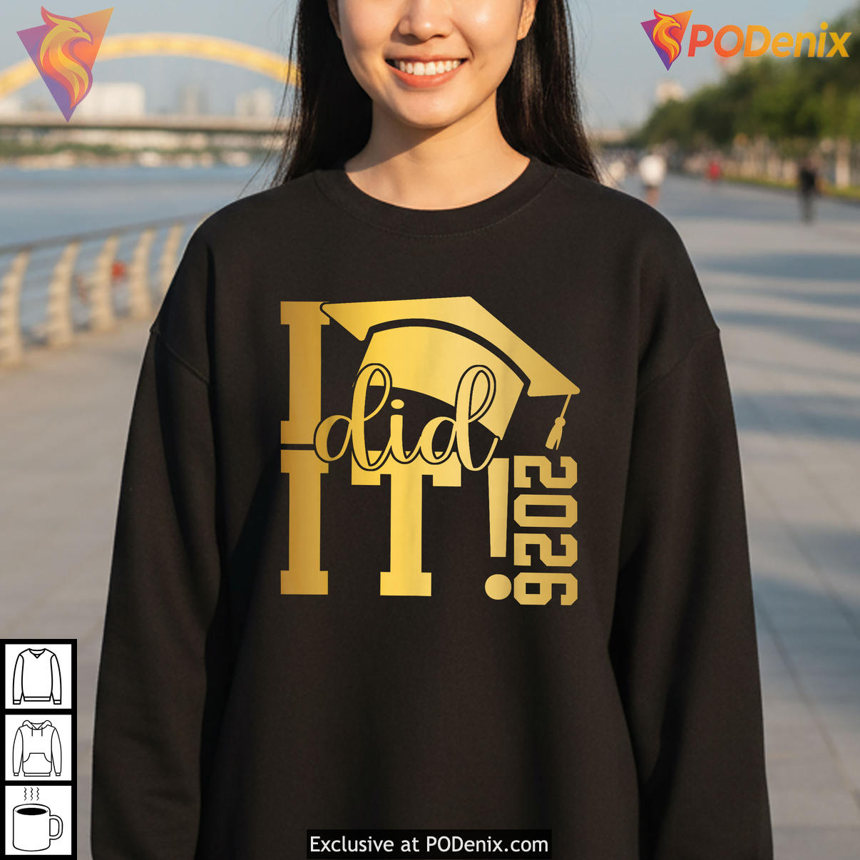 Graduate Senior Class Of Graduation Shirt 2026 I Did It Funny Fan Apparel Gear