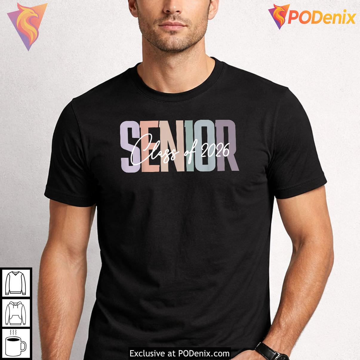 Graduation Senior Class Of Fan Shirt 2026 Funny Graduate Party Apparel Gifts