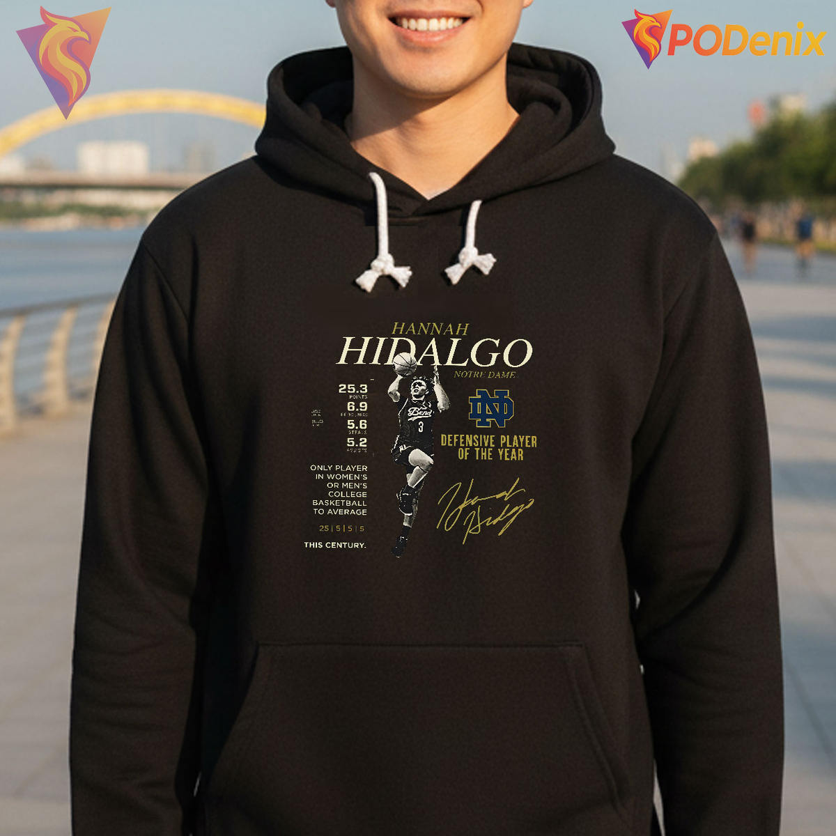 Hannah Hidalgo Notre Dame Defensive Star Hannah Hidalgo Notre Dame Shirt NCAA Fans Gift