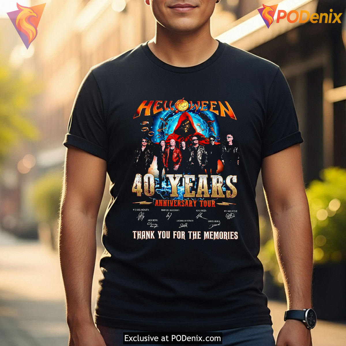 Helloween Power Metal Music 2024 40th Anniversary Tour Thank You Fans Tshirt Helloween Power Metal Music 2024 40th Anniversary Tour Thank You Fans Tshirt