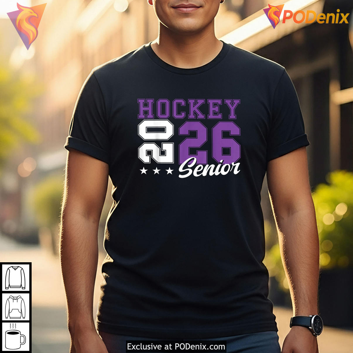 Hockey Senior Night 53 Sports Graduation Shirt 2026 Player Family Fan Apparel