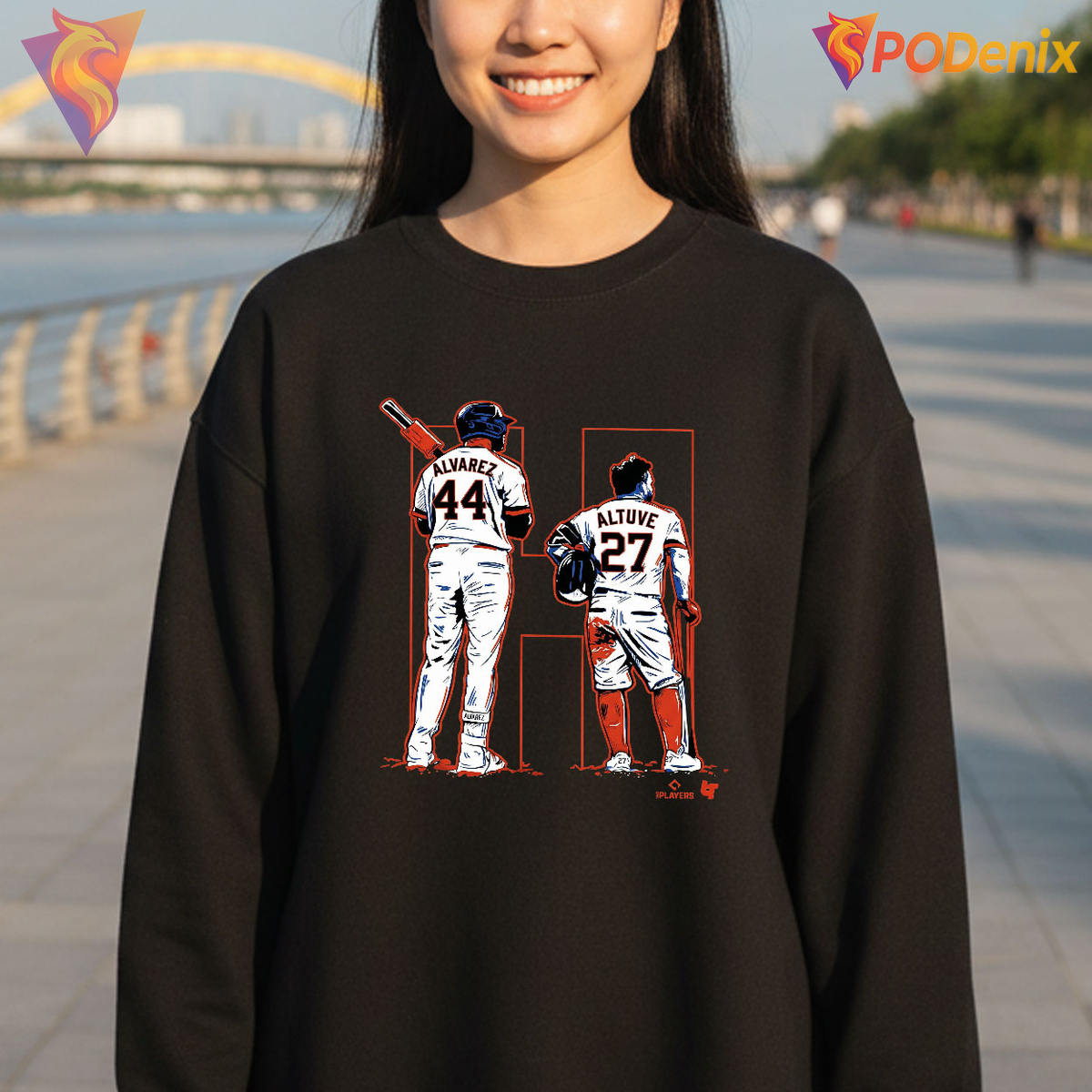 Houston Astros 2024 MLB Baseball T-Shirt for Fans Featuring Altuve & Alvarez