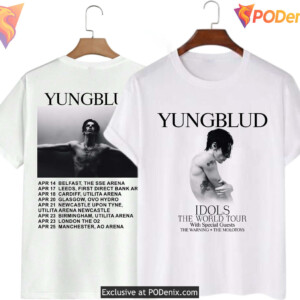 Idols The World Tour Yungblud Shirt 2026 Jumper Music Lover Fan Apparel Gear