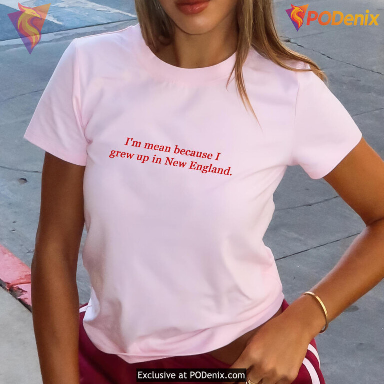 Im Mean Sassy Lyric T-Shirt 2026 New England Funny Indie Folk Concert Fan Gift