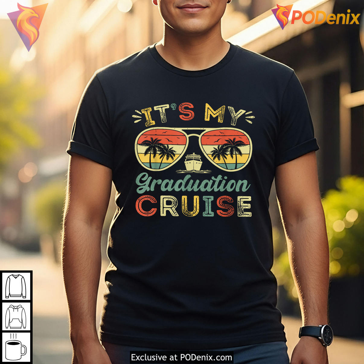 Its My Graduation Cruise Summer Trip Shirt 2026 Senior Vacation Fan Apparel