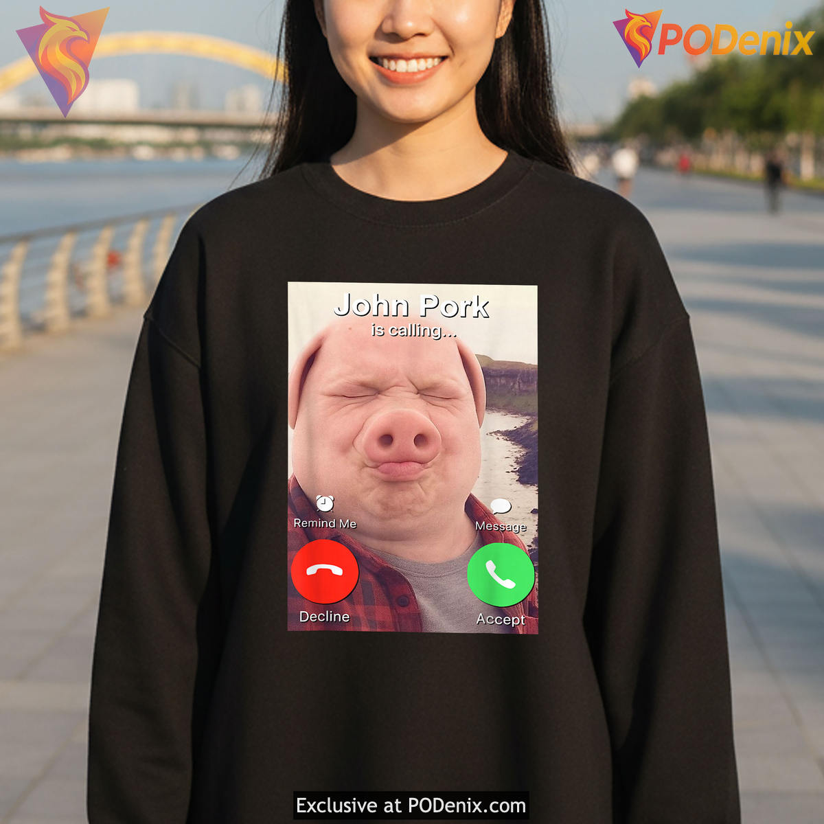 John Pork Is Calling Stupid T-Shirt 2026 Funny Cute Brainrot Meme Fan Apparel John Pork Is Calling Stupid T-Shirt 2026 Funny Cute Brainrot Meme Fan Apparel