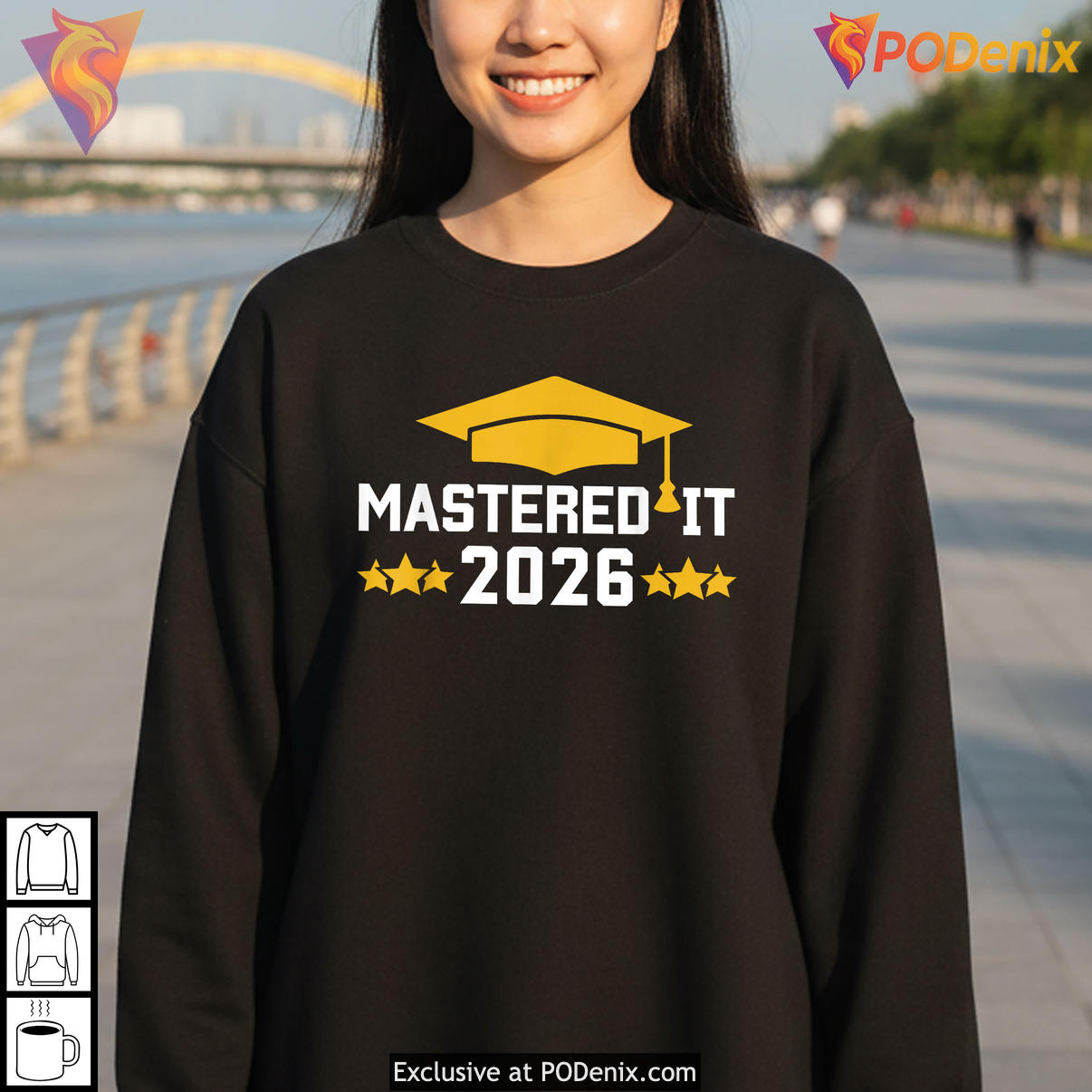 Masters Degree Graduation Mastered It Shirt 2026 Class Of Graduate Fan Apparel