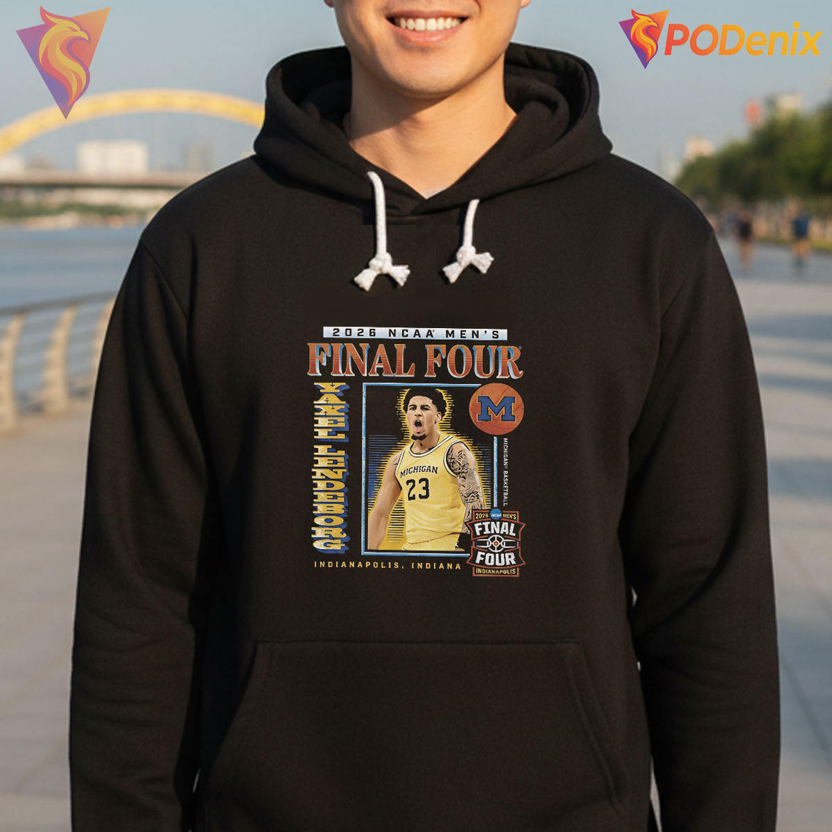 Michigan 2026 FINAL FOUR NCAA Men's Basketball Tee for Fans Indianapolis Michigan 2026 FINAL FOUR NCAA Men's Basketball Tee for Fans Indianapolis