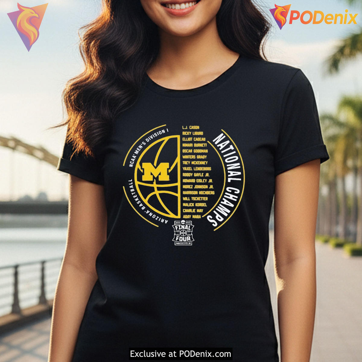 Michigan Wolverines Basketball 2026 National Champions T-Shirt