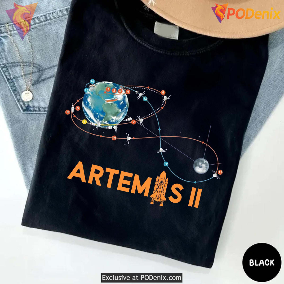 Moon To Mars SLS Rocket Shirt Artemis Kids Mission Launch Gift