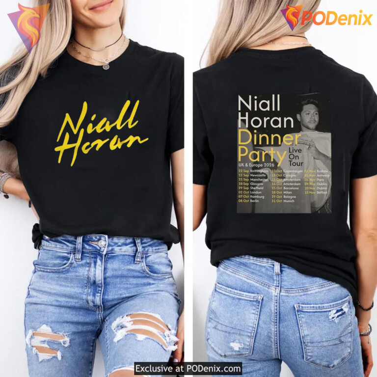 Niall Horan Concert Tour Matching Shirt 2026 Fan Fitcheck Music Merch Gift